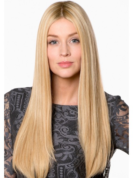 Extra Long Straight Blonde Lace Front Mono Top Wigs, Best Wigs Online ...