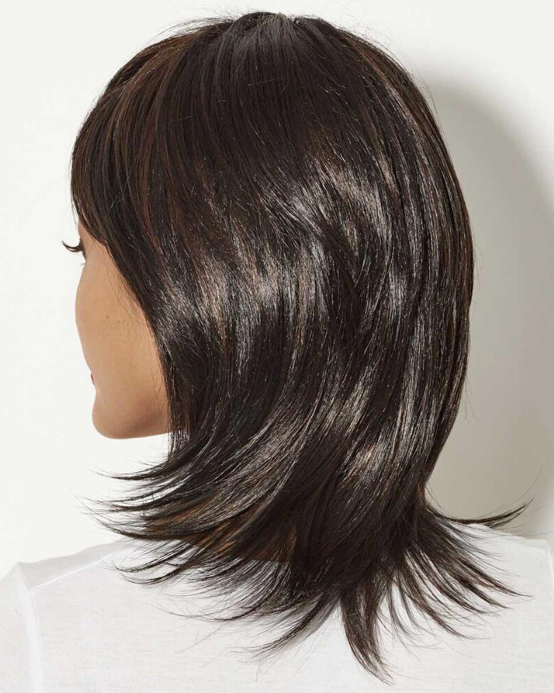 Razor Cut Shag Wigs With Lush Richly Texturized Layers With Flicked Ends Best Wigs Online Sale