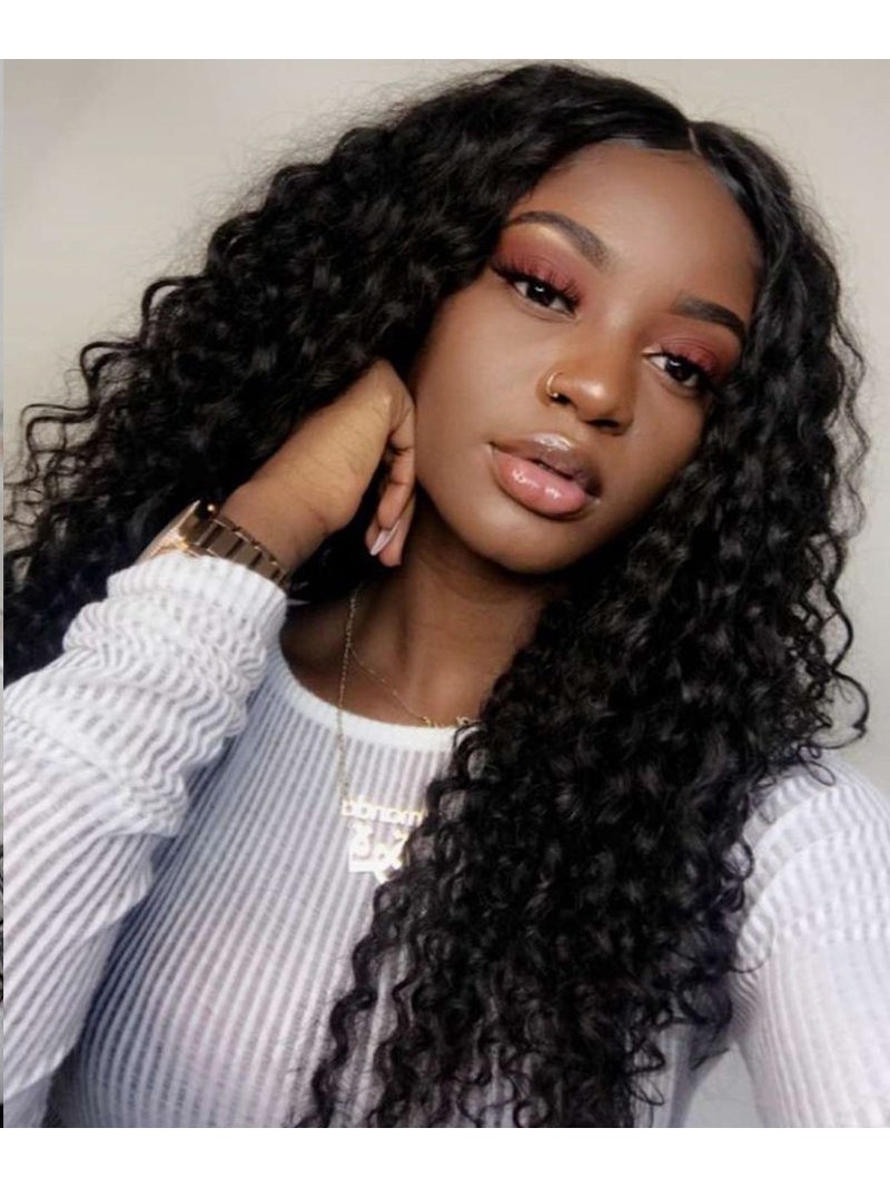 human hair lace wigs for black women