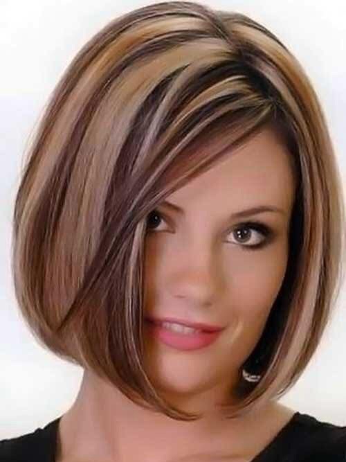 New Medium Length Straight Bob Wigs For Women, 100% Human 