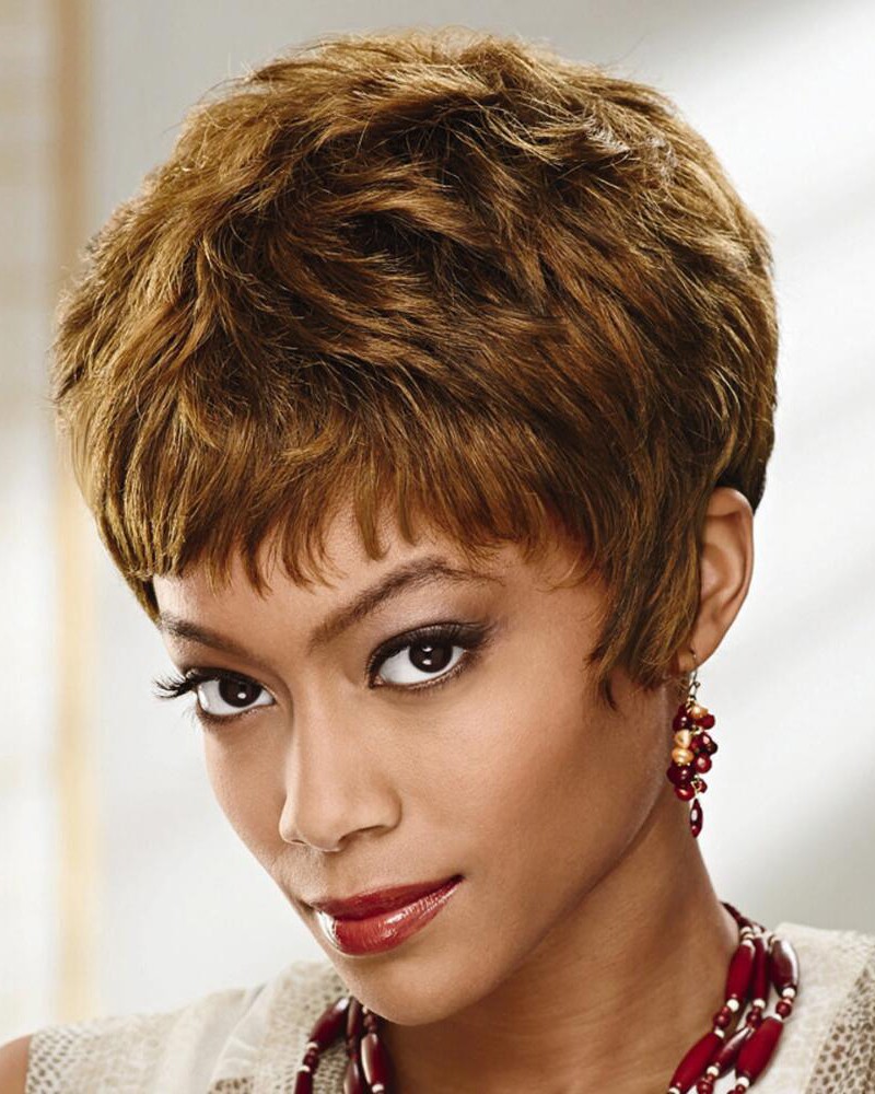 Short Wavy Layered Pixie Wigs In 100 Human Hair Best