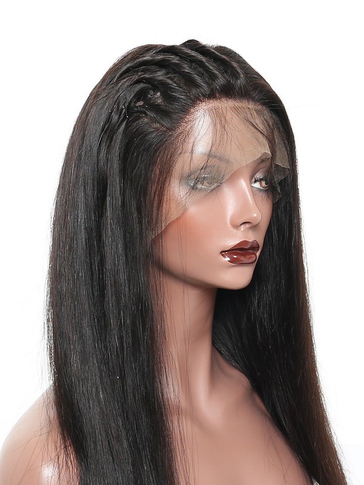 Women S Super Long Silky Straight Remy Human Hair Wigs